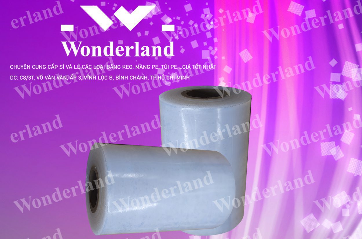 MÀNG PE QUẤN MÁY 7.9KG LÕI 500G CHẤT LƯỢNG CAO WONDERLAND