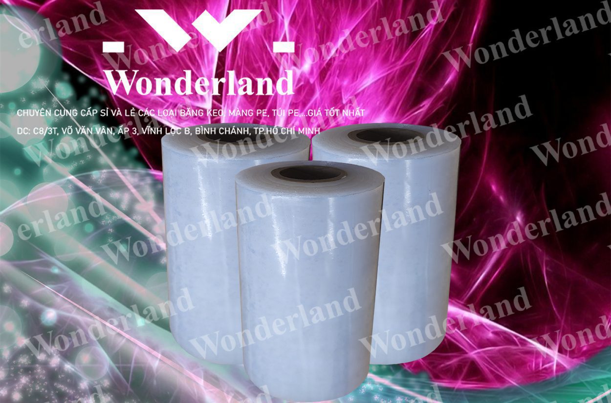MÀNG PE QUẤN MÁY 8.1KG LÕI 500G CHẤT LƯỢNG CAO WONDERLAND GIÁ SỈ TỐT NHẤT