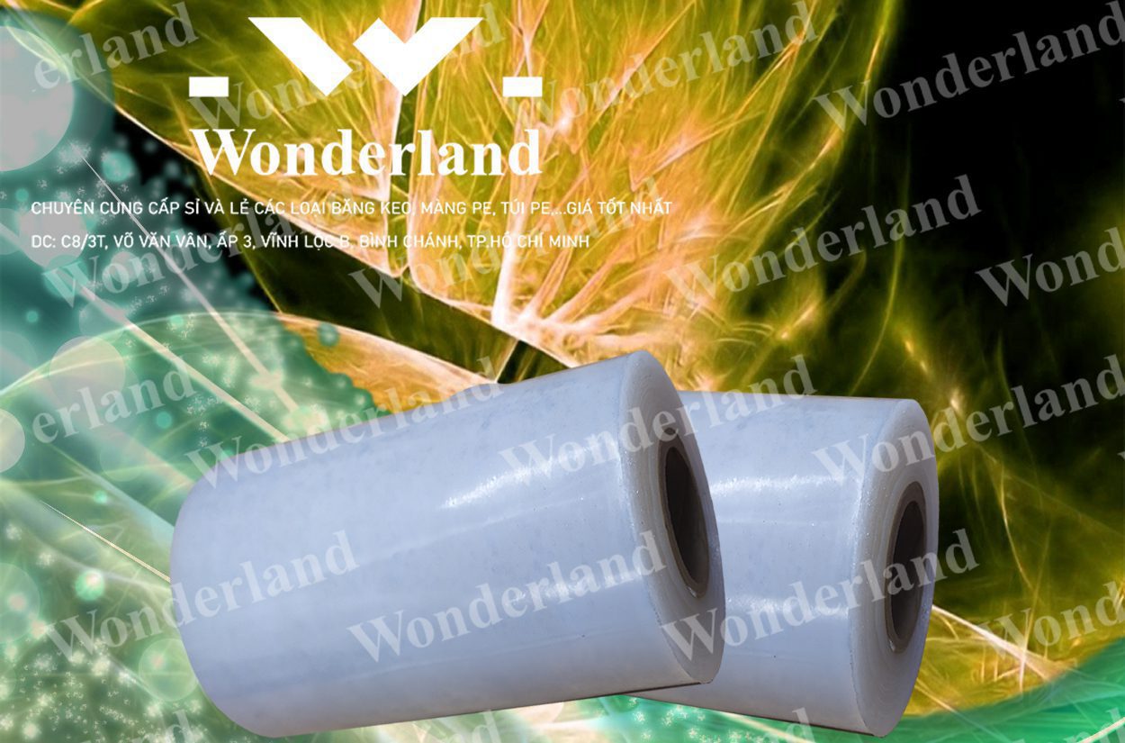 MÀNG PE QUẤN MÁY 8.1KG LÕI 500G CHẤT LƯỢNG CAO WONDERLAND