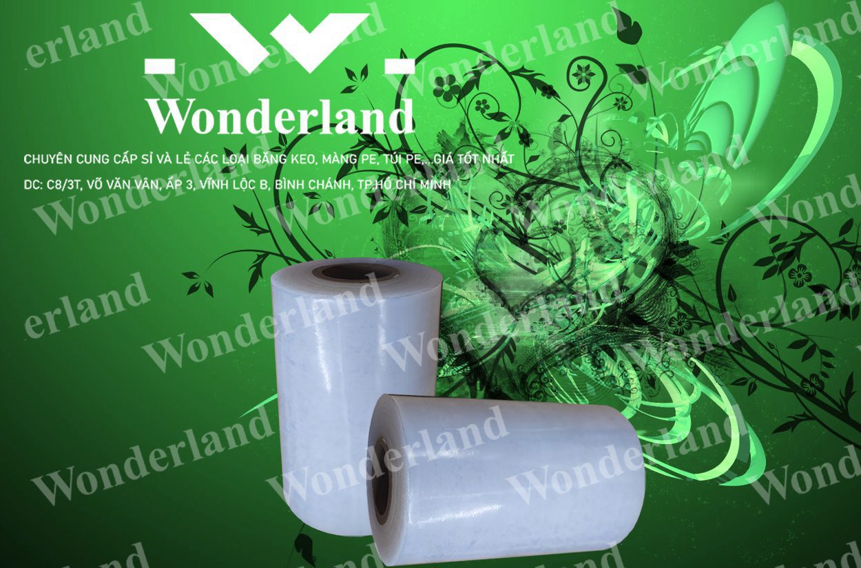 MÀNG PE QUẤN MÁY 8.3KG LÕI 500G CHẤT LƯỢNG CAO WONDERLAND