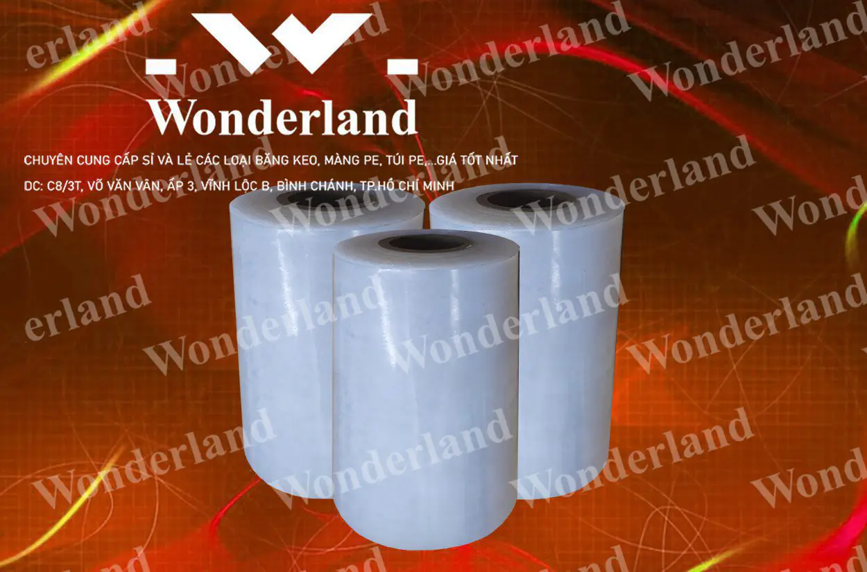 MÀNG PE QUẤN MÁY 8.4KG LÕI 500G CHẤT LƯỢNG CAO WONDERLAND GIÁ SỈ TỐT NHẤT