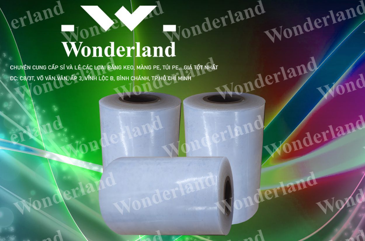 MÀNG PE QUẤN MÁY 8.5KG LÕI 500G CHẤT LƯỢNG CAO WONDERLAND GIÁ SỈ TỐT NHẤT