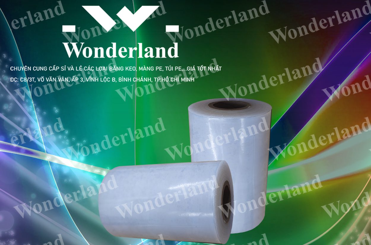 MÀNG PE QUẤN MÁY 8.5KG LÕI 500G CHẤT LƯỢNG CAO WONDERLAND