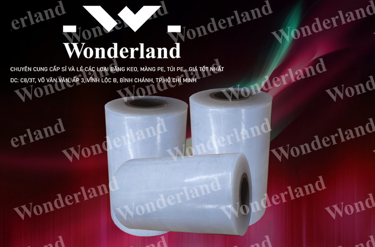 MÀNG PE QUẤN MÁY 8.6KG LÕI 500G CHẤT LƯỢNG CAO WONDERLAND GIÁ SỈ TỐT NHẤT