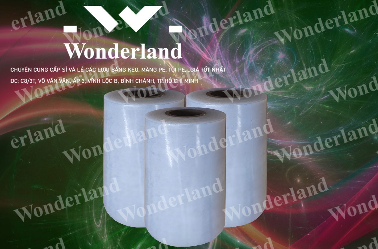 MÀNG PE QUẤN MÁY 8.7KG LÕI 500G CHẤT LƯỢNG CAO WONDERLAND GIÁ SỈ TỐT NHẤT