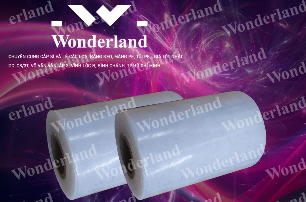 MÀNG PE QUẤN MÁY 8.7KG LÕI 500G CHẤT LƯỢNG CAO WONDERLAND