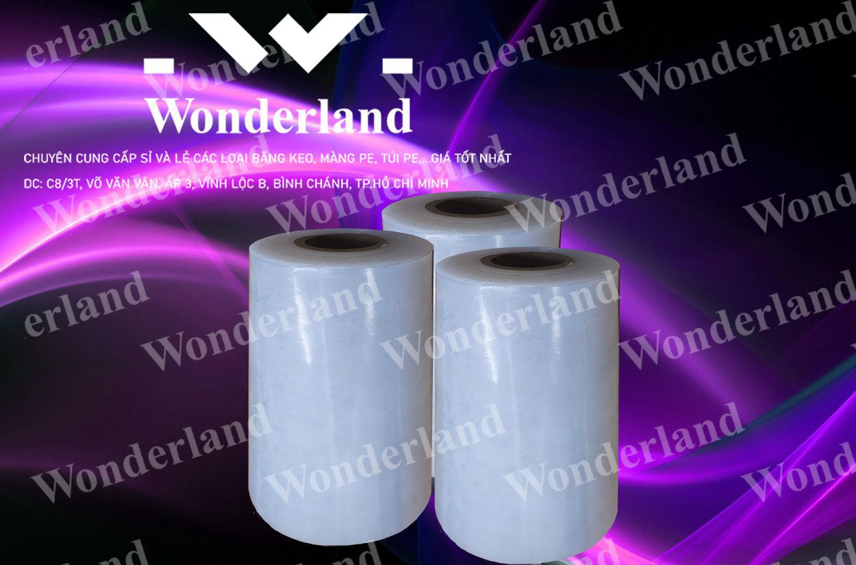 MÀNG PE QUẤN MÁY 8.8KG LÕI 500G CHẤT LƯỢNG CAO WONDERLAND