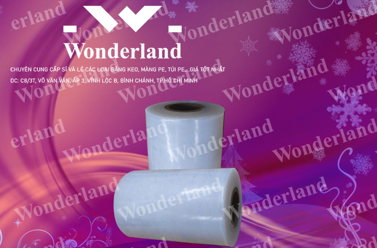 MÀNG PE QUẤN MÁY 8.9KG LÕI 500G CHẤT LƯỢNG CAO WONDERLAND