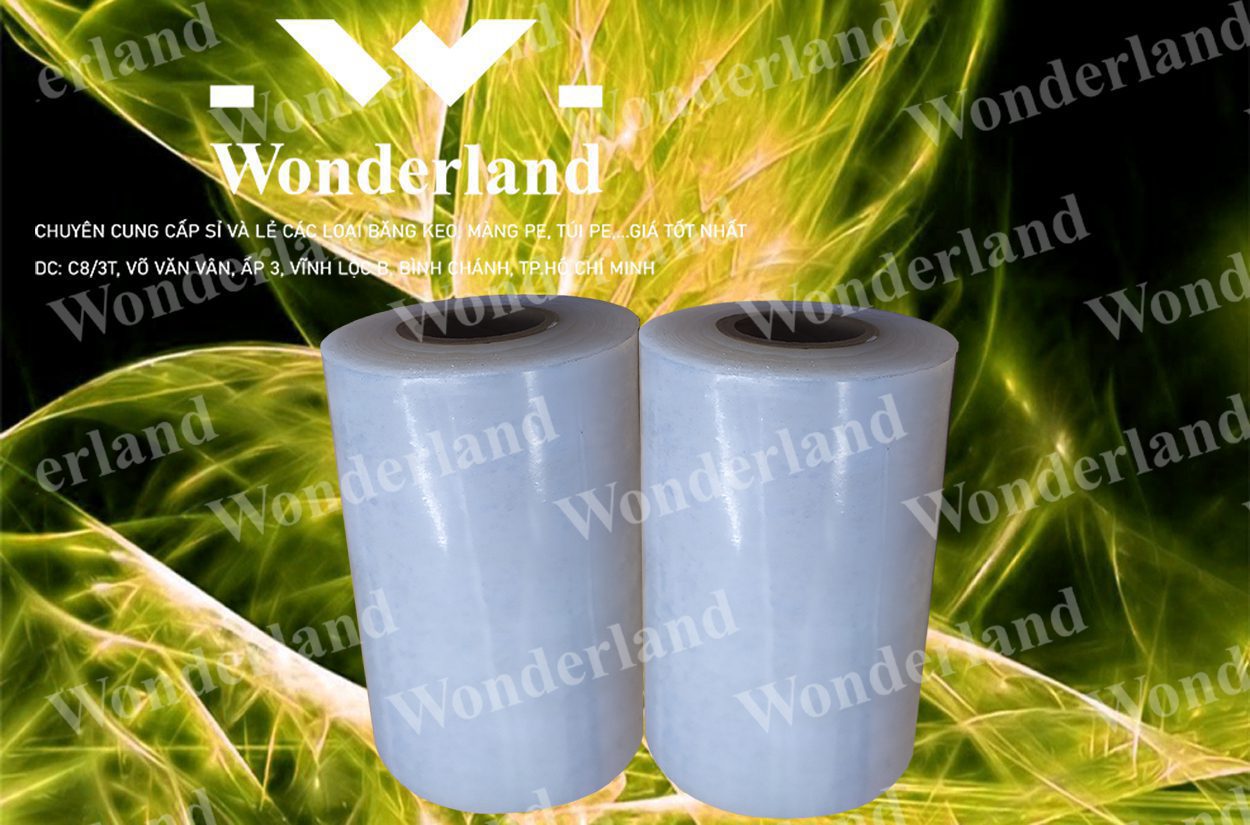 MÀNG PE QUẤN MÁY 8KG LÕI 500G CHẤT LƯỢNG CAO WONDERLAND GIÁ SỈ TỐT NHẤT