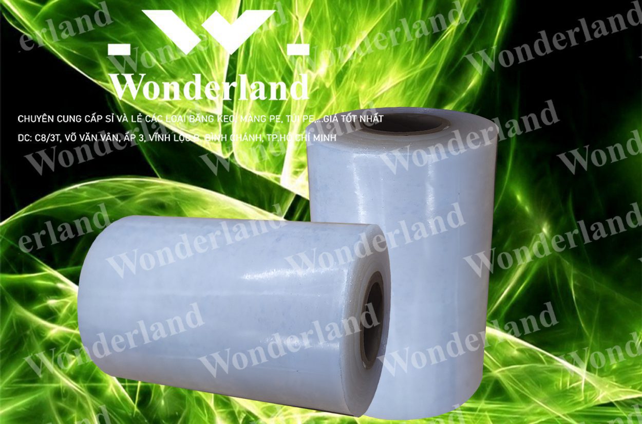 MÀNG PE QUẤN MÁY 8KG LÕI 500G CHẤT LƯỢNG CAO WONDERLAND
