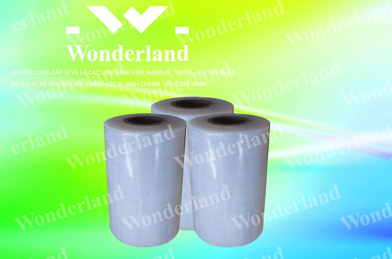 MÀNG PE QUẤN MÁY 9KG LÕI 500G CHẤT LƯỢNG CAO WONDERLAND GIÁ SỈ TỐT NHẤT