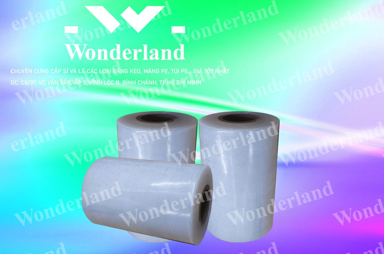 MÀNG PE QUẤN MÁY 9KG LÕI 500G CHẤT LƯỢNG CAO WONDERLAND