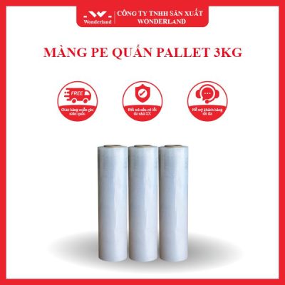 MÀNG PE QUẤN PALLET 3.0KG WONDERLAND