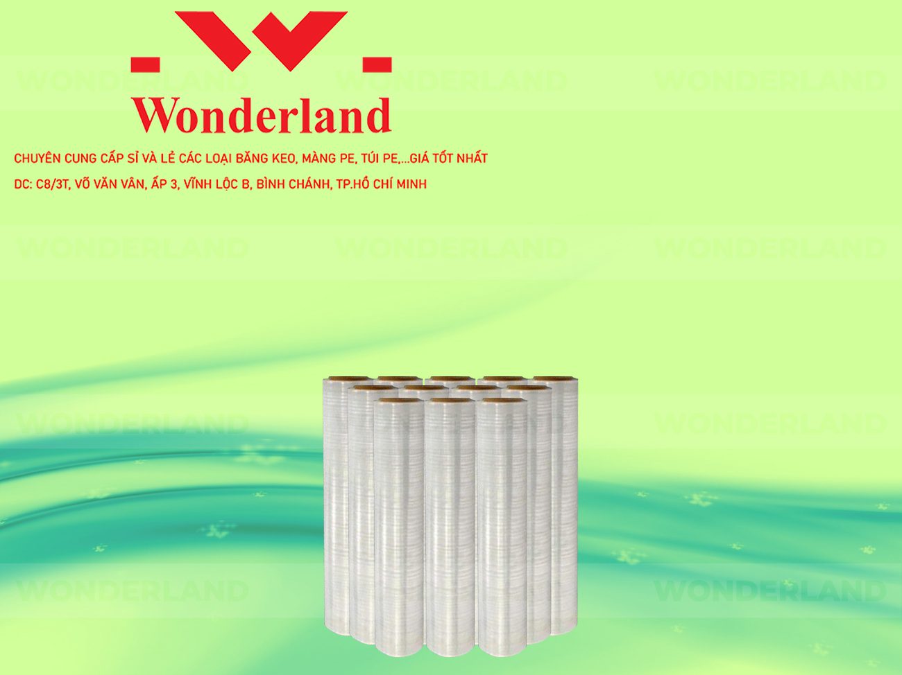 MÀNG PE TRẮNG 1.1KG LÕI 200G WONDERLAND GIÁ SỈ TỐT NHẤT
