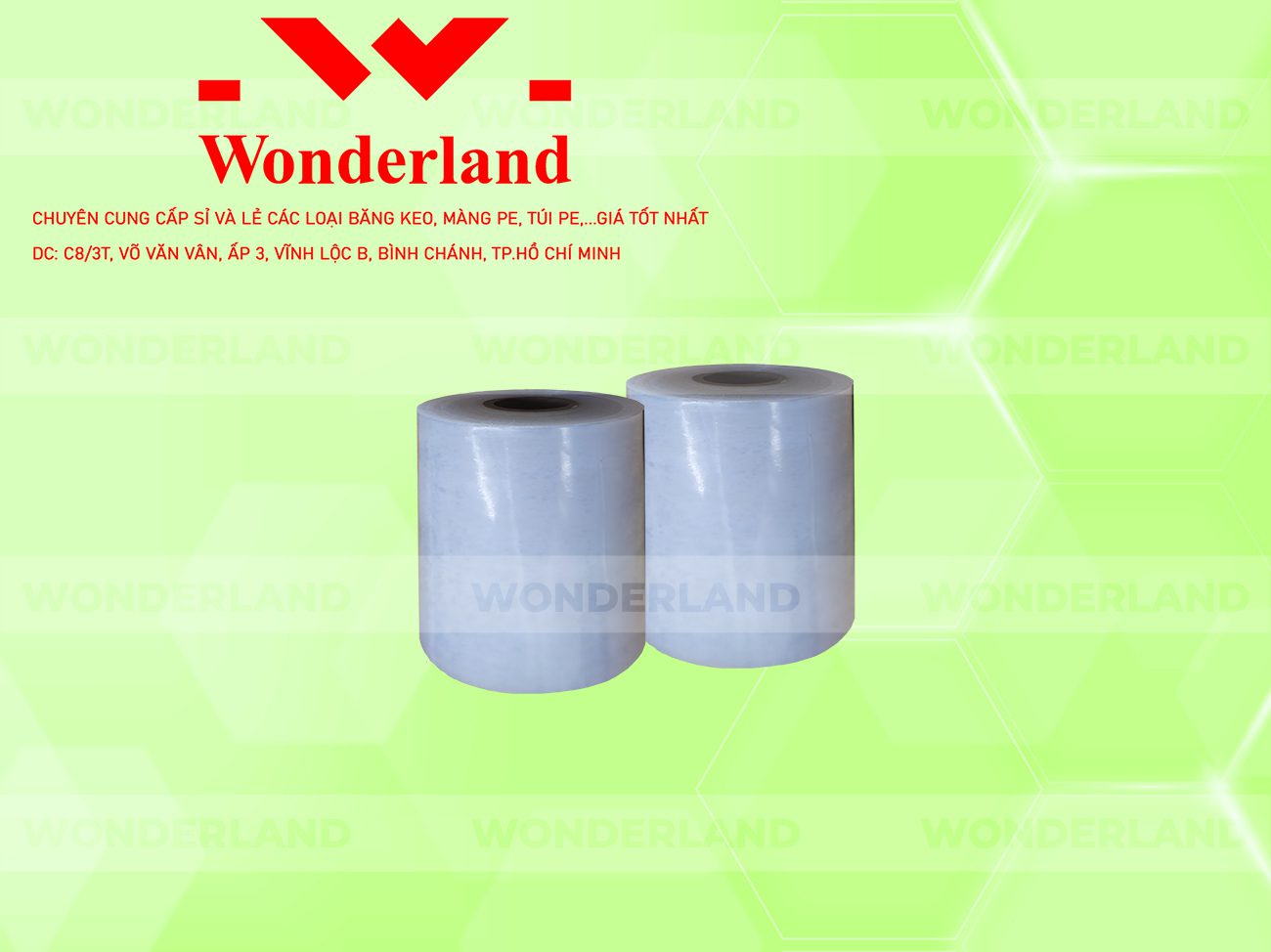 MÀNG PE TRẮNG 11.4KG LÕI 1.2KG