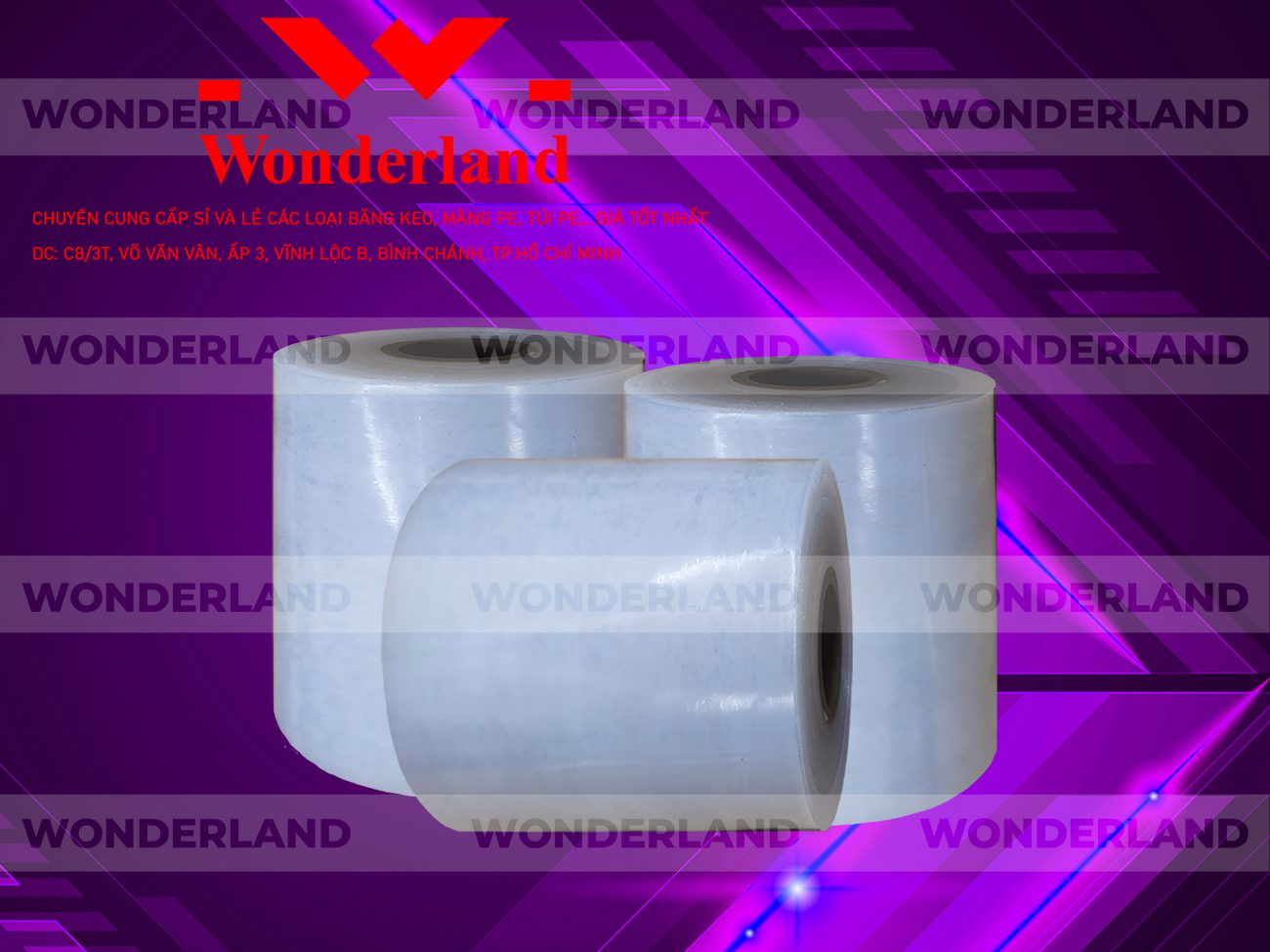 MÀNG PE TRẮNG 11.4KG LÕI 500G CHẤT LƯỢNG CAO WONDERLAND GIÁ SỈ TỐT NHẤT