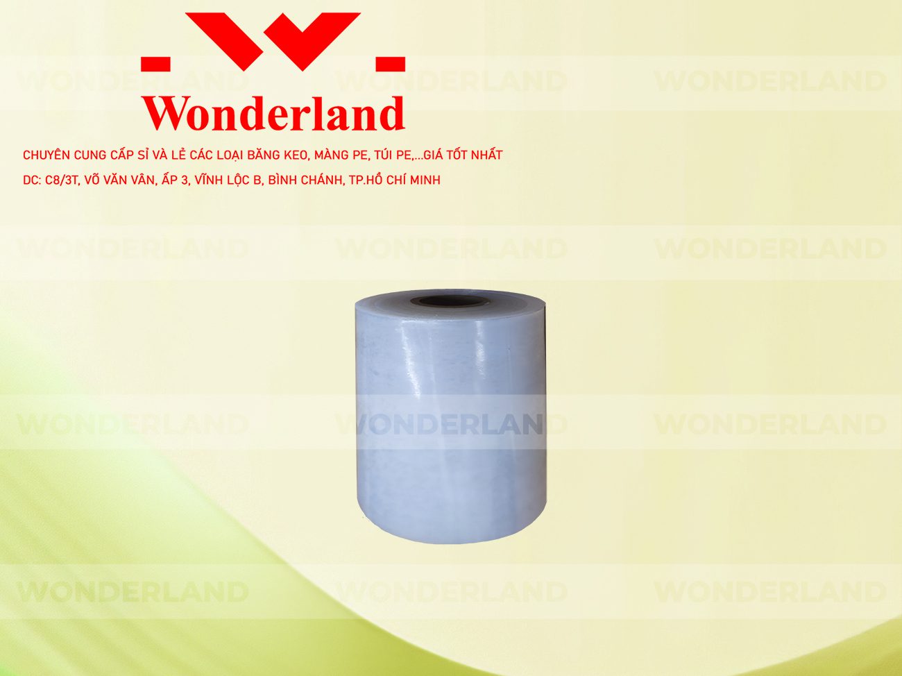 MÀNG PE TRẮNG 11.6KG LÕI 500G