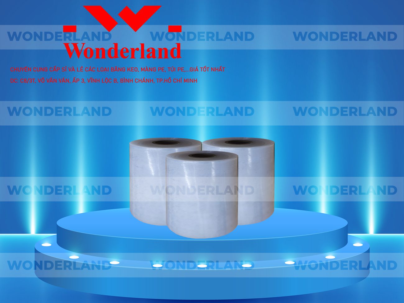 MÀNG PE TRẮNG 13.7KG LÕI 1.2KG CHẤT LƯỢNG CAO WONDERLAND GIÁ SỈ TỐT NHẤT
