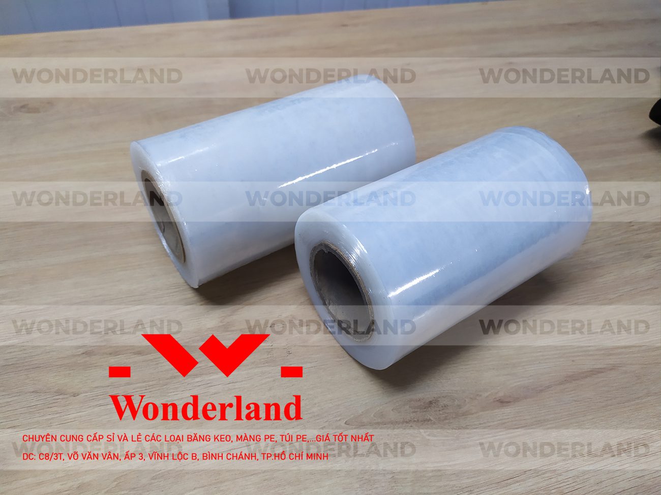 MÀNG PE TRẮNG 15CM x 250G