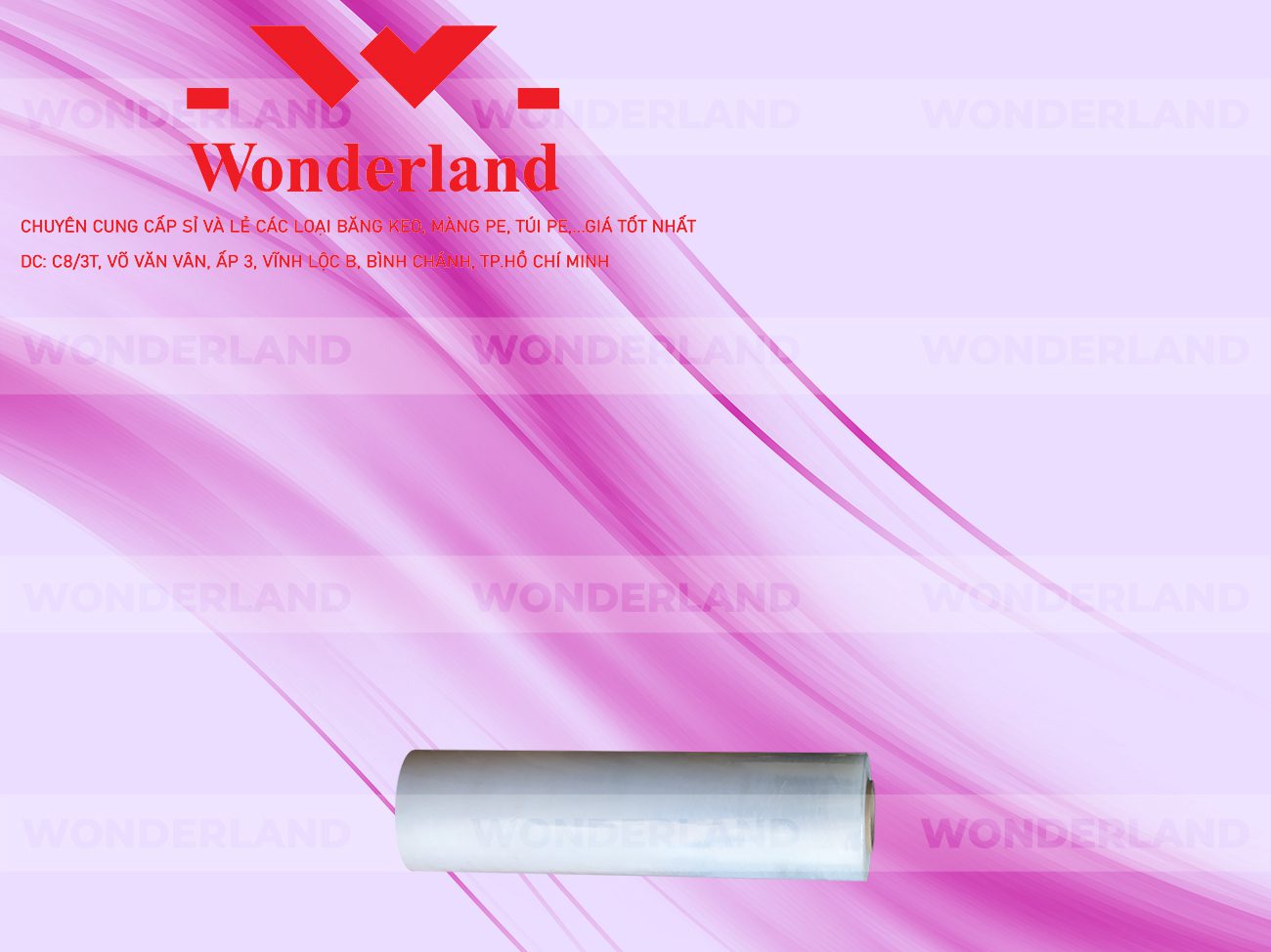 MÀNG PE TRẮNG 2.7KG LÕI 200G