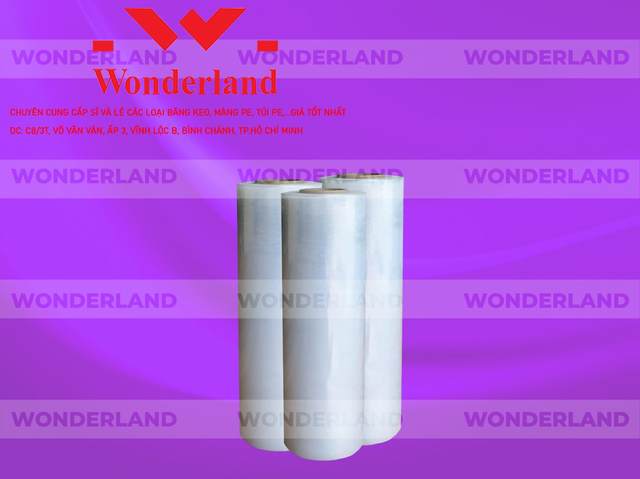 MÀNG PE TRẮNG 4.0KG LÕI 200G CHẤT LƯỢNG CAO WONDERLAND GIÁ SỈ TỐT NHẤT