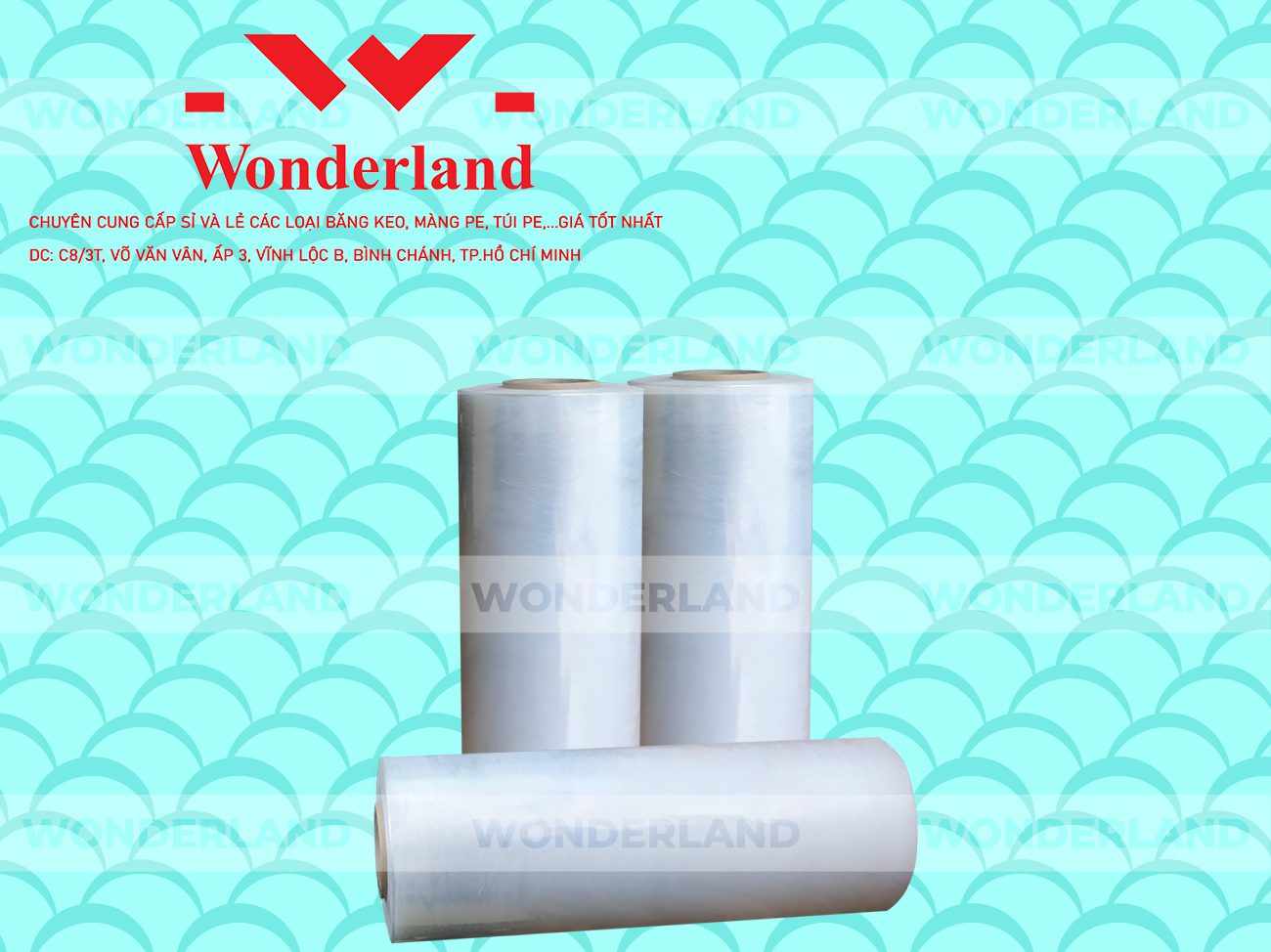 MÀNG PE TRẮNG 6.0KG LÕI 500G CHẤT LƯỢNG CAO WONDERLAND GIÁ SỈ TỐT NHẤT