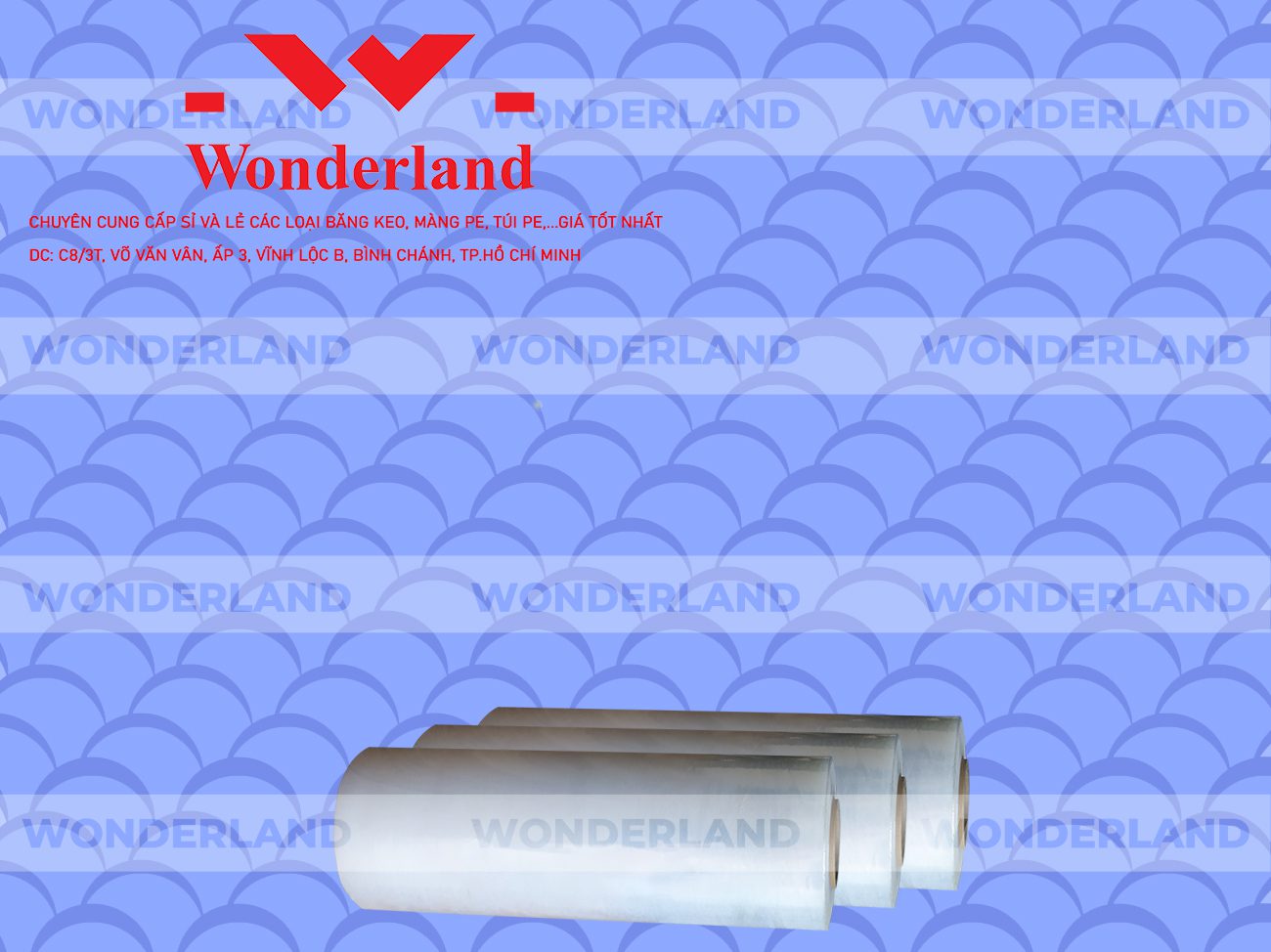 MÀNG PE TRẮNG 6.2KG LÕI 500G CHẤT LƯỢNG CAO WONDERLAND