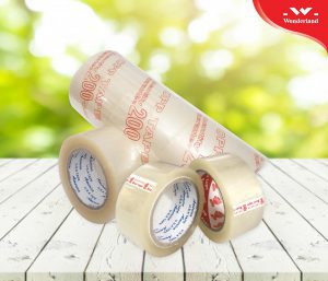 CÁC LOẠI SẢN PHẨM BĂNG KEO TRONG TẠI CÔNG TY WONDERLAND 
