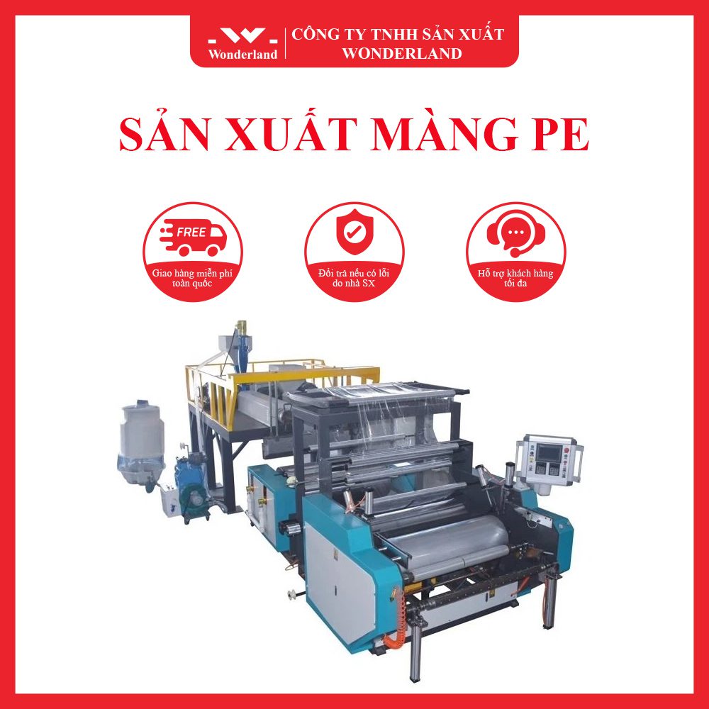 SẢN XUẤT MÀNG PE MÀU ĐEN