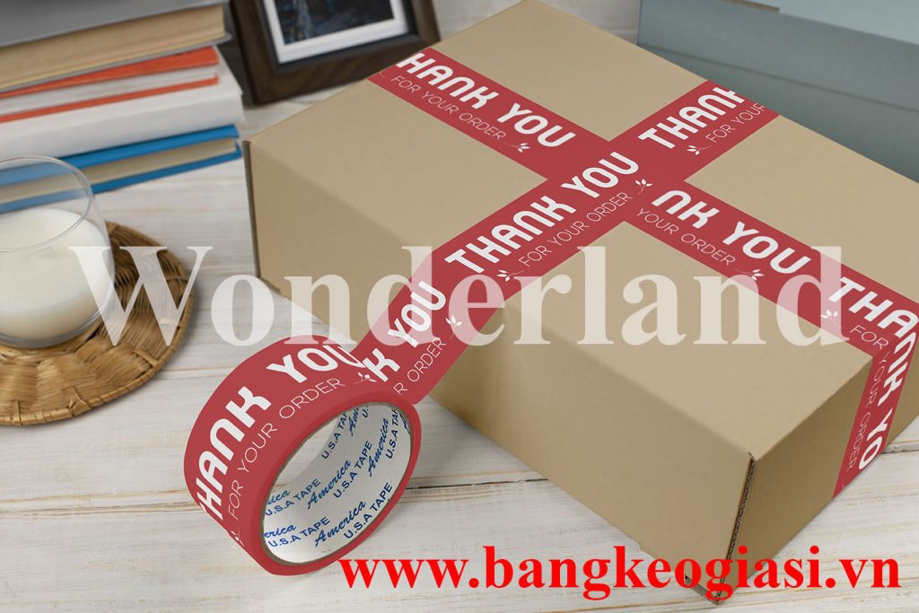 SỬ DỤNG BĂNG KEO IN THANK YOU 48MM MANG LẠI NHIỀU LỢI ÍCH CHO KHÁCH HÀNG