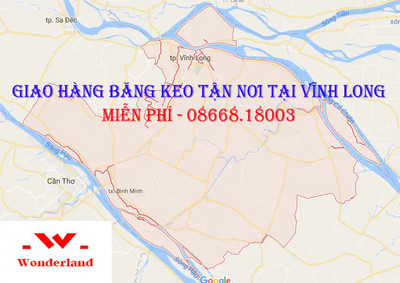 Giao hàng băng keo tận nơi tại Vĩnh Long