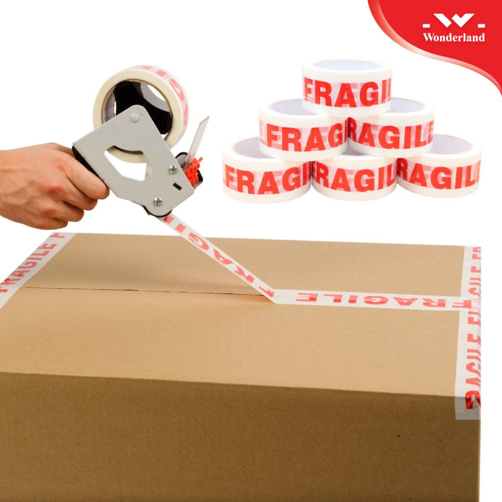 BĂNG KEO IN CHỮ CẢNH BÁO NHIỀU MÀU TIẾT KIỆM NHẤT CHO DOANH NGHIỆP VÀ SHOP ONLINE