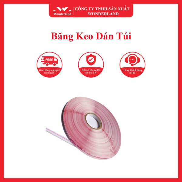 BĂNG KEO DÁN TÚI WONDERLAND