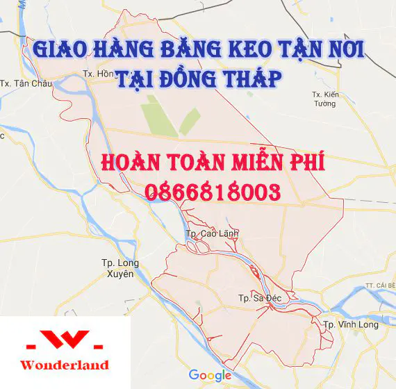 Băng keo Đồng Tháp giá sỉ giao hàng tận nơi