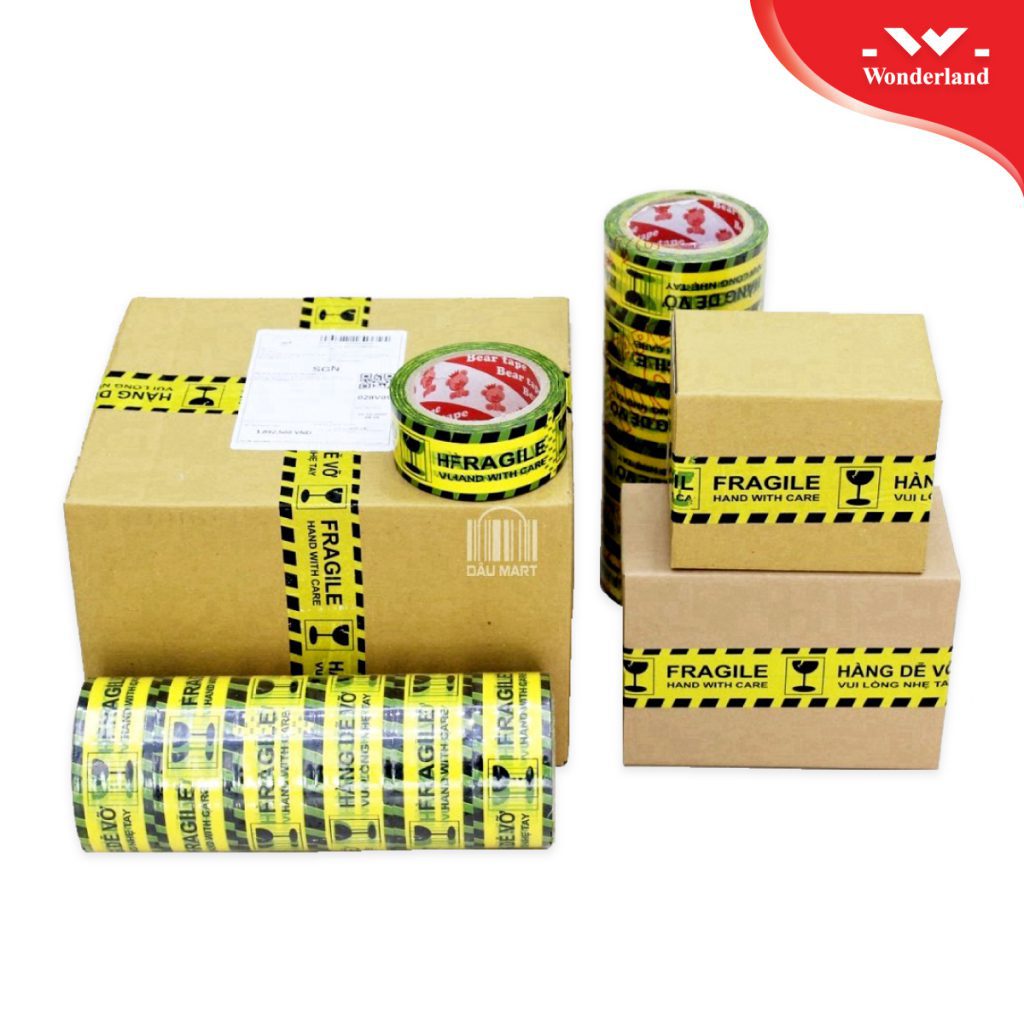 BĂNG KEO IN CHỮ CẢNH BÁO HÀNG DỄ VỠ GIÁ TỐT NHẤT TP. HCM