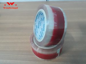 Bang keo in chu canh bao