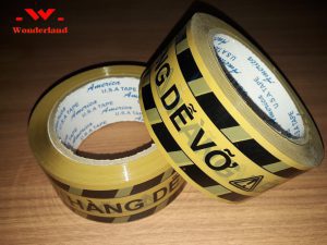 Bang keo in chu canh bao wonderland 02