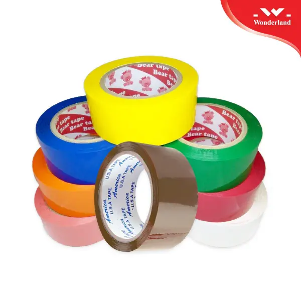 BOPP COLORED TAPE 7CM IN WIDTH
