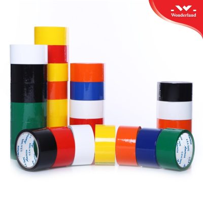BOPP COLORED TAPE 24MM X 50 YARDS GOOD PRICE
