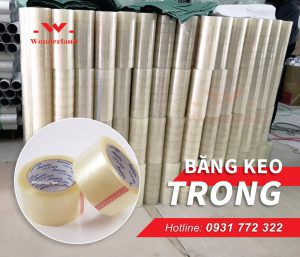 BĂNG KEO XUẤT KHẨU CÓ ĐỘ DÍNH CAO