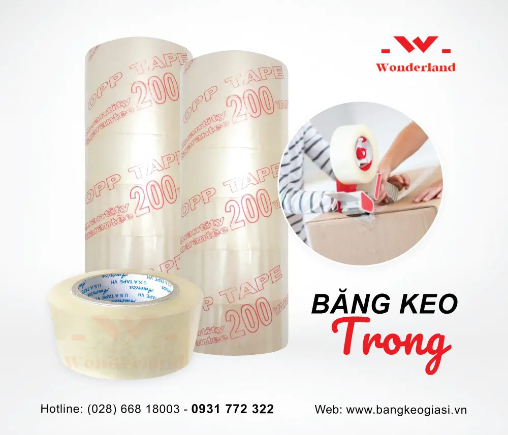 Làm sao để nhận biết băng keo trong xuất khẩu chất lượng tốt?