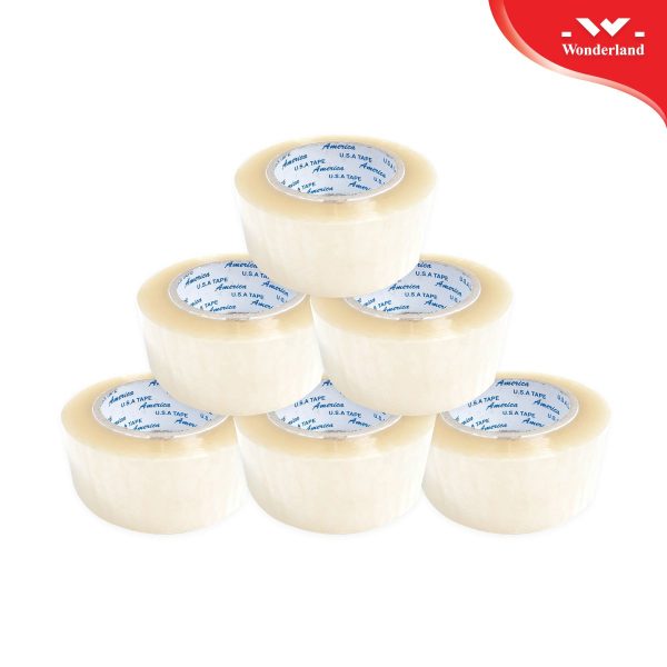 BĂNG KEO TRONG 24MMX80Y LÕI 5LI