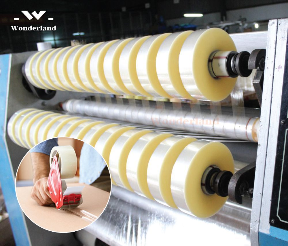 Băng keo trong OPP Wonderland xuất khẩu sang thị trường Quốc tế