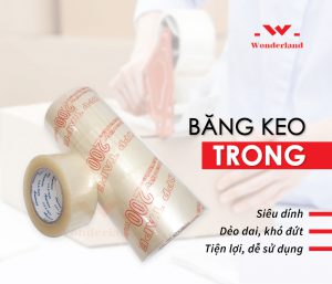 BĂNG KEO OPP TRONG XUẤT KHẨU GIÁ TỐT