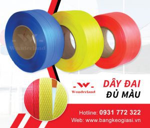 QUY CÁCH CÁC LOẠI DÂY ĐAI NHỰA PHỔ BIẾN