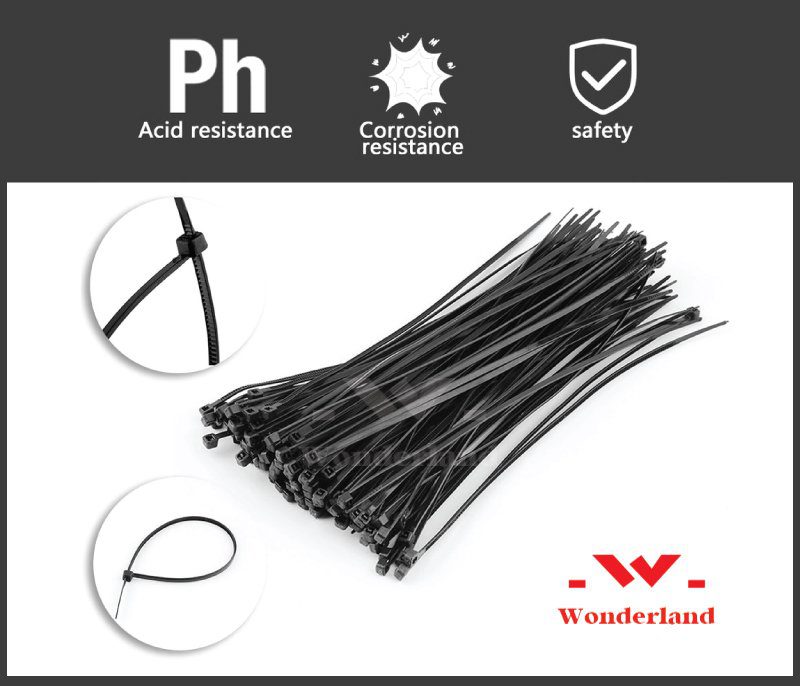 Dây rút nhựa đen Wonderland