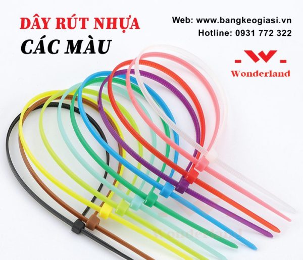 DÂY RÚT NHỰA MÀU