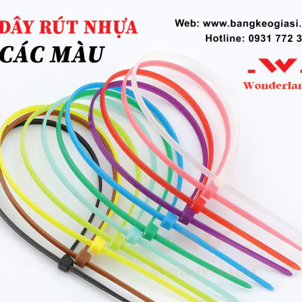 DÂY RÚT NHỰA MÀU