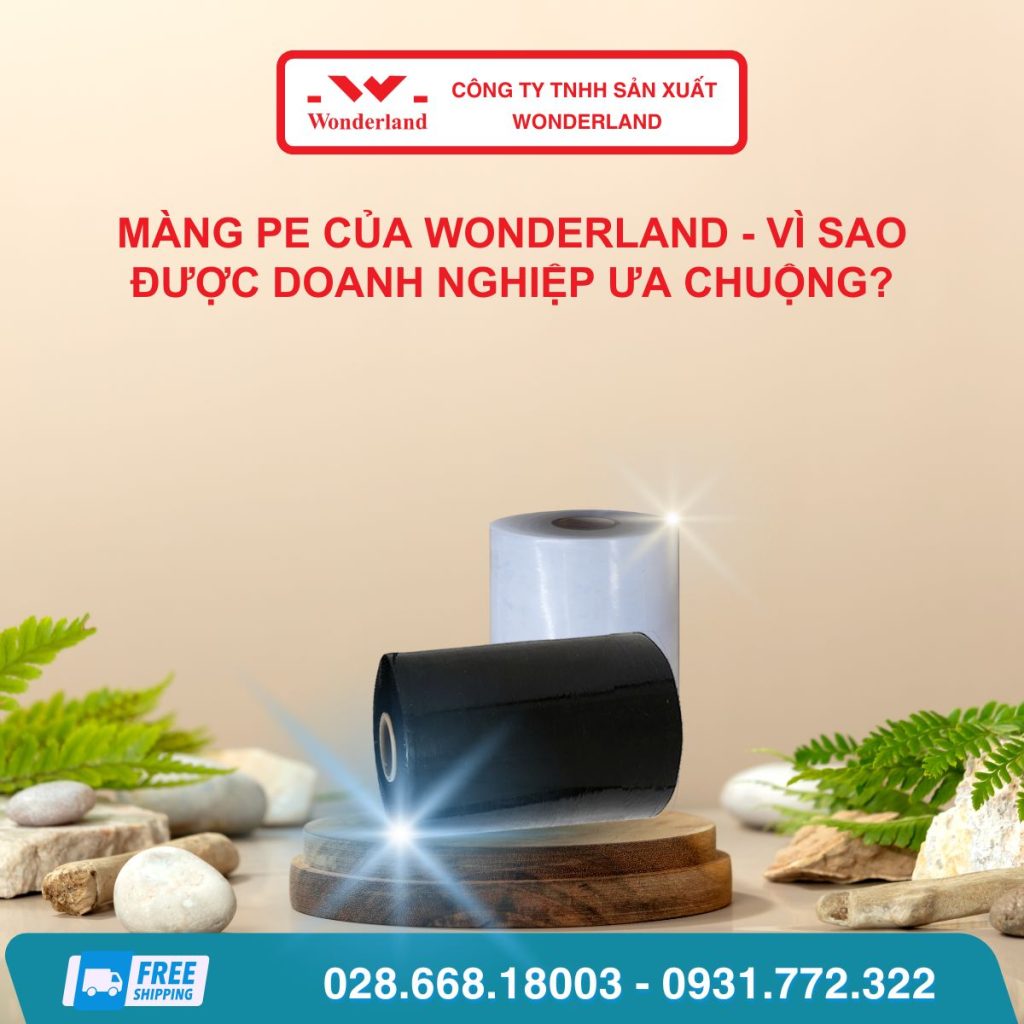 MÀNG PE CỦA WONDERLAND - VÌ SAO ĐƯỢC DOANH NGHIỆP ƯA CHUỘNG?