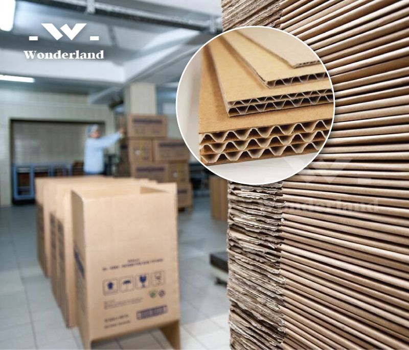 Những loại kích thước phổ biến của sản phẩm thùng giấy carton Wonderland